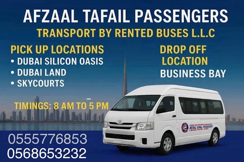 Afzaal Tafail Passengers Transport By Rented Buses L L C