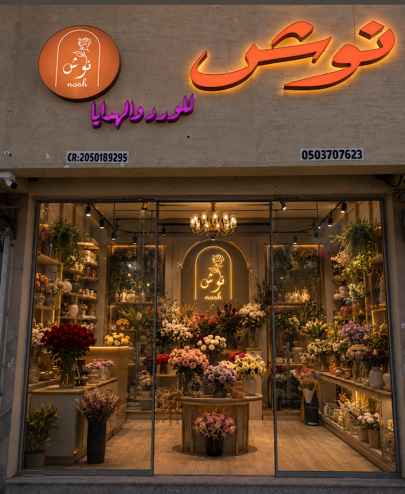 نوش للكوشات والورد والهدايا Nosh flowers